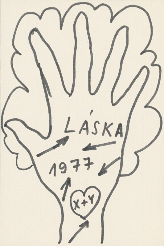 Július Koller – Archív JK/Láska 
