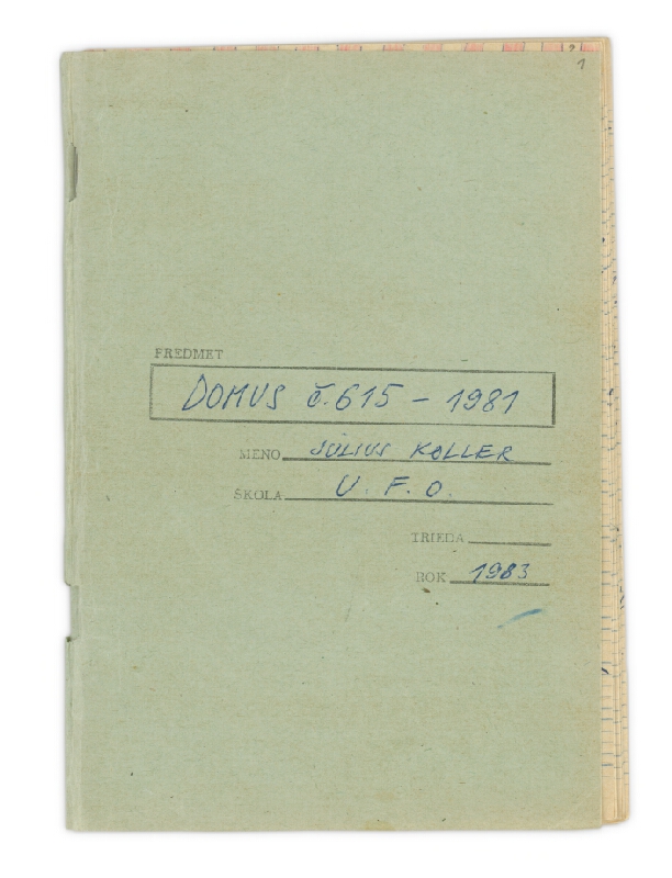 Július Koller – Archív JK/Domus č. 615/1981 