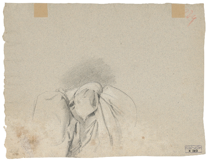 Friedrich Carl von Scheidlin – Study of Drinking Man 