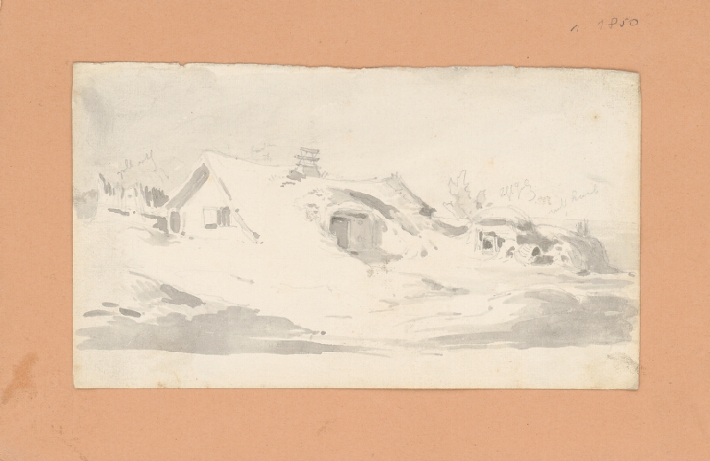 Friedrich Carl von Scheidlin – Cottage under the Snow 