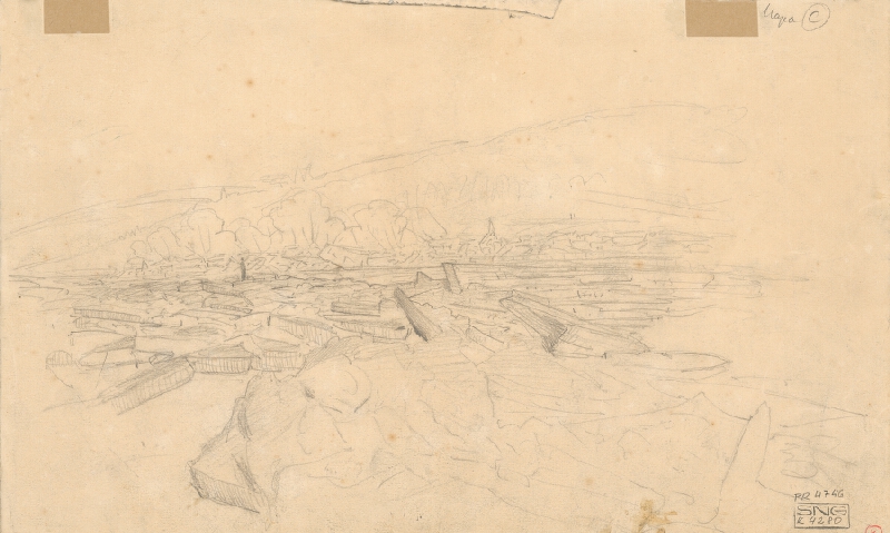 Ladislav Mednyánszky – Ice Floes on the River Poprad  