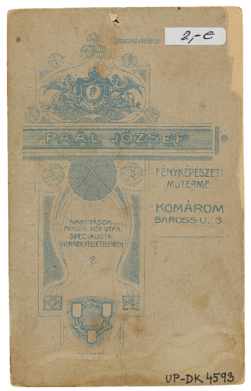 Jozef Paál – Portrét mladého vojaka 