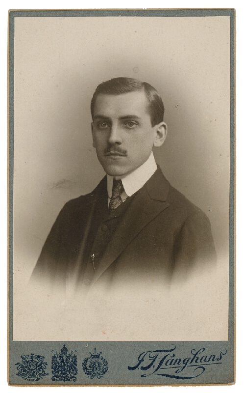 J. F. Langhans – Portrét muža 