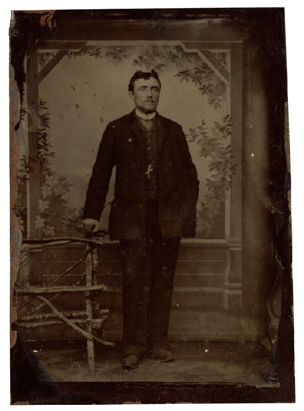 Neznámy autor – Portrét stojaceho muža 