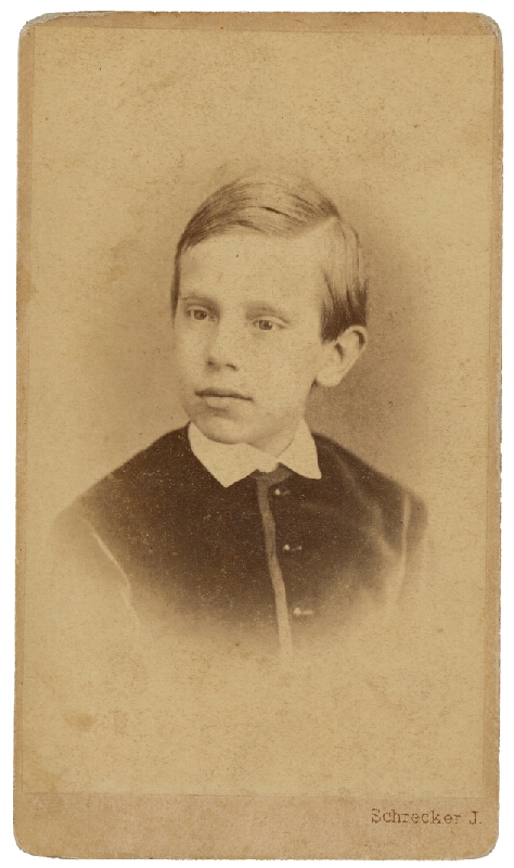 Ignac Schrecker – Portrét chlapca 