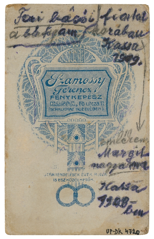 Ferencz Szamossy – Portrét muža 