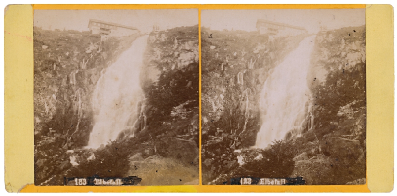 P. Kriegel – Krkonoše. Labský vodopád 