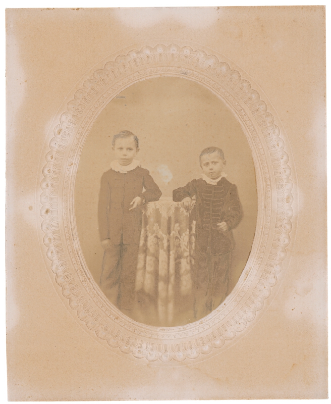 Neznámy autor – Dvojportrét chlapcov 