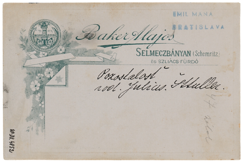 Alajos Baker – Portrét ženy  