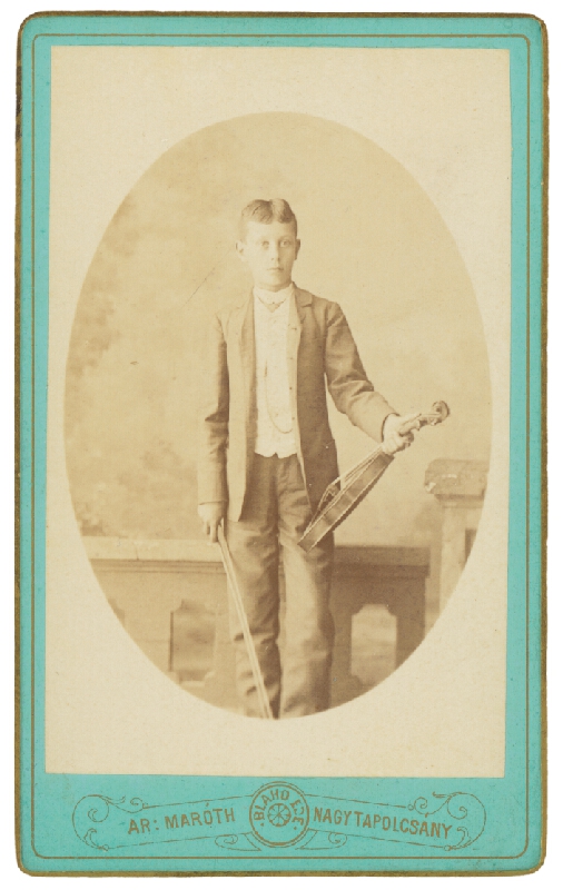 Ede Blaho – Portrét chlapca s husľami 
