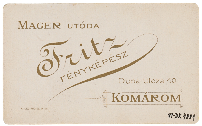 P. Fritz – Portrét vojaka 