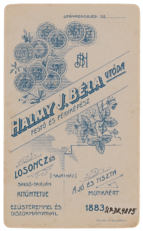 J. Hegedüs, Béla Halmy – Portrét muža 
