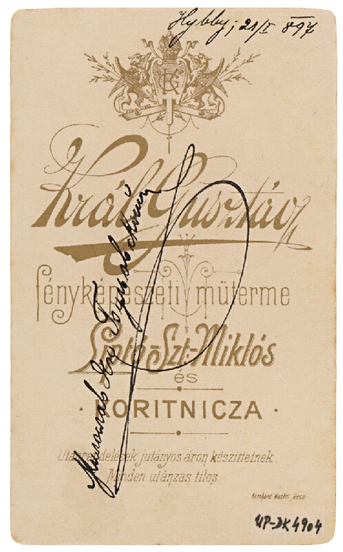 Gusztáv Král – Portrét muža 