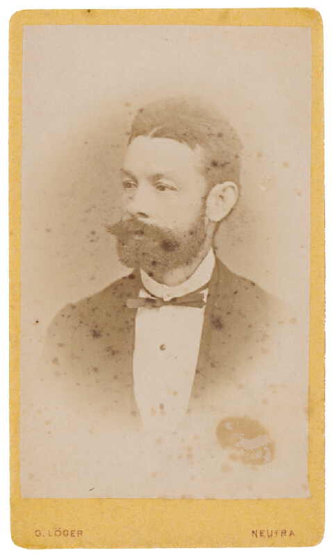 Gusztáv Löger – Portrét muža 