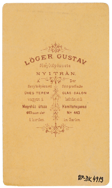 Gusztáv Löger – Portrét ženy 