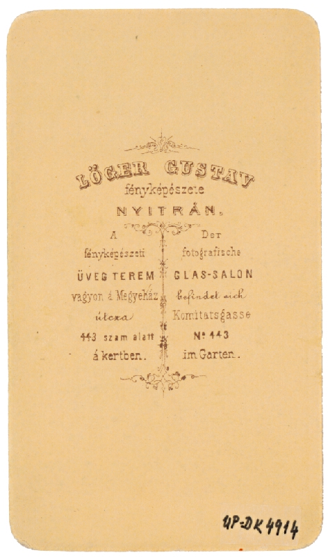 Gusztáv Löger – Portrét ženy 