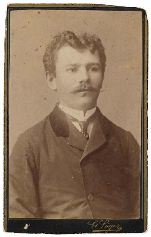 Gusztáv Löger – Portrét muža 