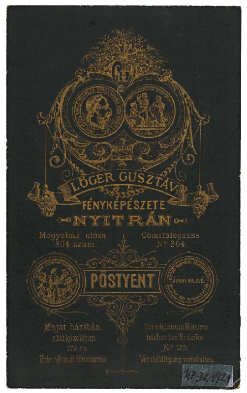 Gusztáv Löger – Portrét muža a ženy 