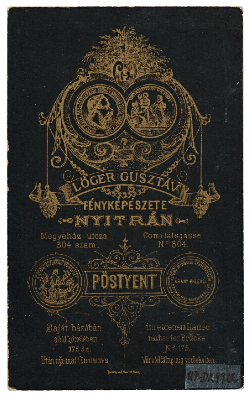 Gusztáv Löger – Portrét ženy 