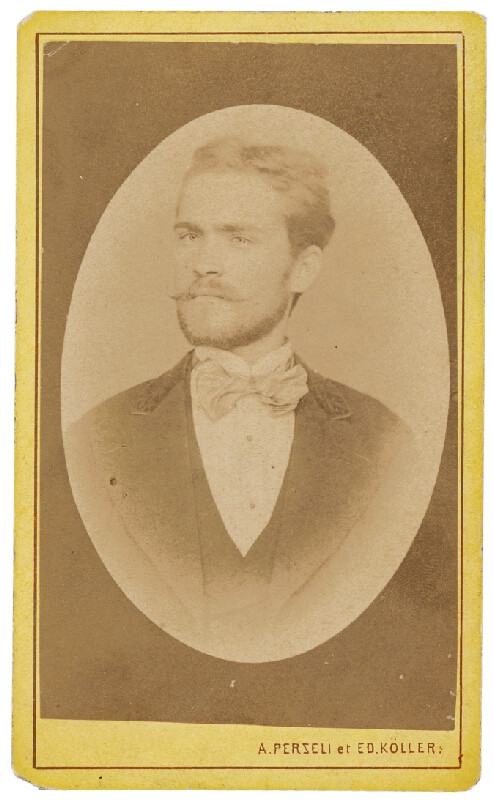 A. - Köller, Ed. Perzeli – Portrét muža 