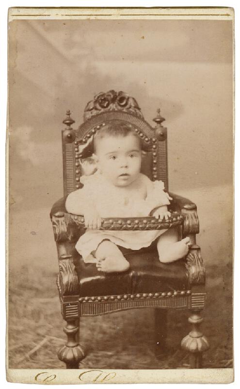 Max Stern – Portrét dieťaťa na stoličke 