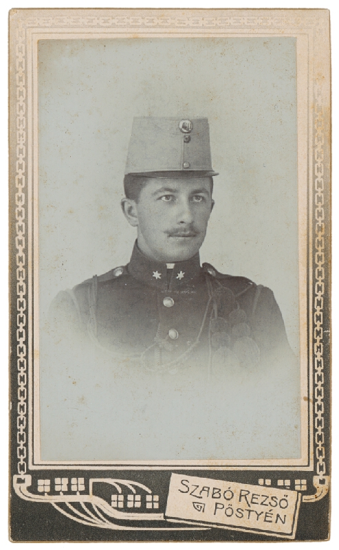 Szabó Rezsö – Portrét vojaka 