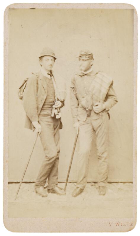 Viliam Wietz – Portrét dvoch mužov s paličkami 