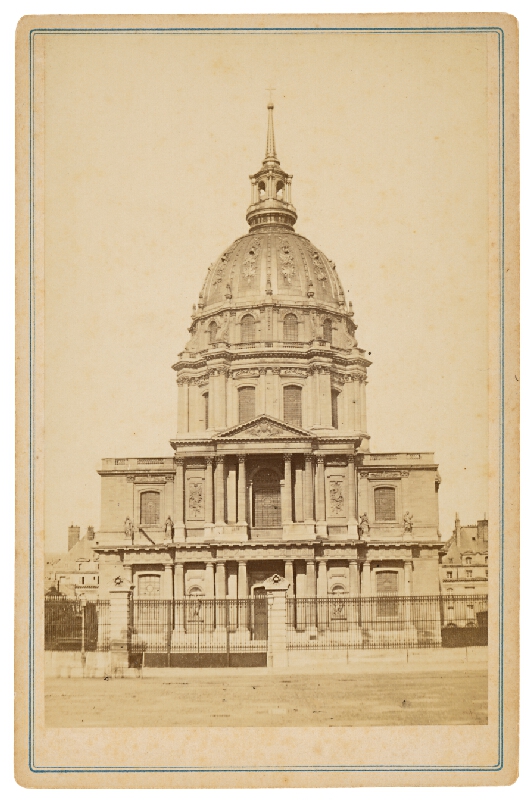 Neznámy autor – Paríž. Kostol sv. Ľudovíta v Invalidovni (Église Saint-Louis-des-Invalides) 