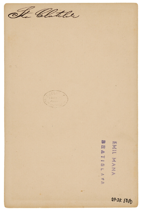 Ziegler & Cie. Éditeur – Paríž. Bazilika sv. Klotildy (Basilique Ste-Clotilde) 