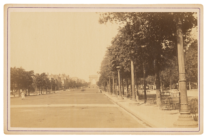 Ziegler & Cie. Éditeur – Paríž. Elyzejské polia (Avenue des Champs-Élysées) 