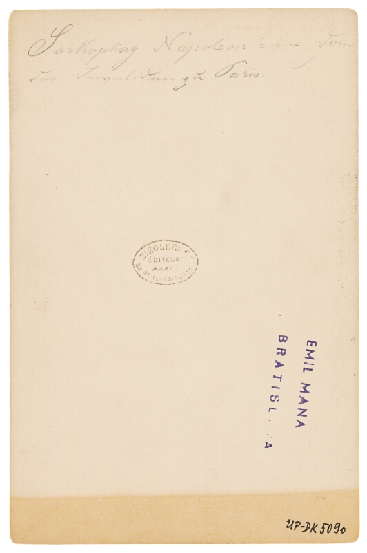 Ziegler & Cie. Éditeur – Paríž. Napoleónov sarkofág v Invalidovni (Les Invalides) 