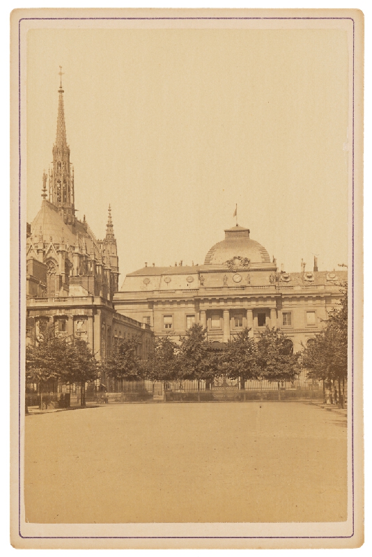 Ziegler & Cie. Éditeur – Paríž. Justičný palác a Saint Chapelle (Palais de justice A St. Chapelle) 