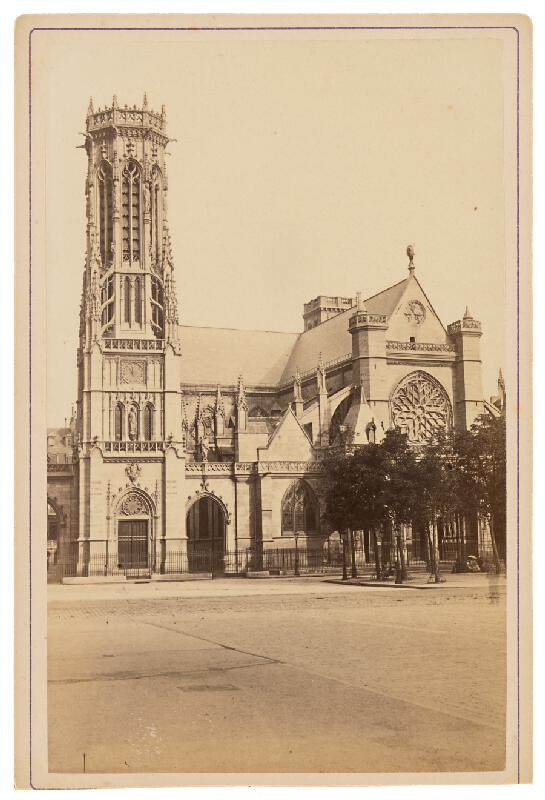 Ziegler & Cie. Éditeur – Paríž. Kostol sv. Hermana z Auxerre (Saint-Germain l'Auxerrois) 