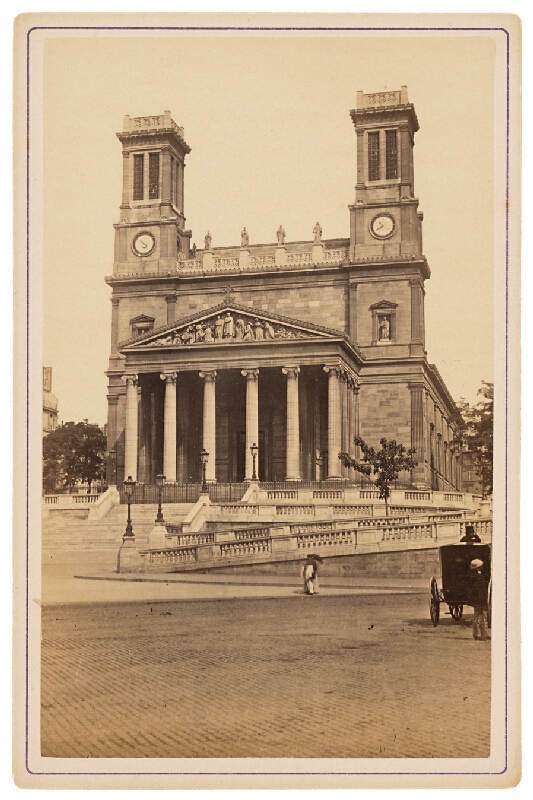 Ziegler & Cie. Éditeur – Paríž. Kostol sv. Vincenta-de-Paula ( Saint-Vincent-de-Paul) 