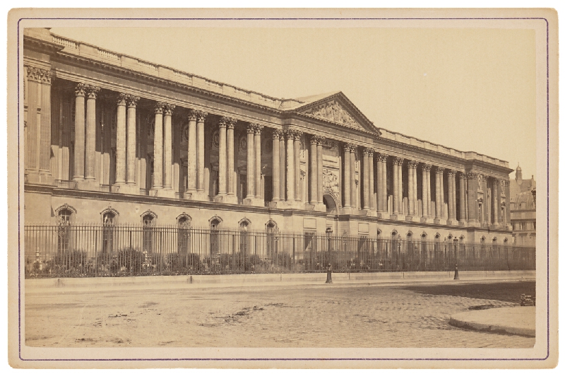 Ziegler & Cie. Éditeur – Paríž. Kolonáda v Louvri (Colonnade du Louvre) 