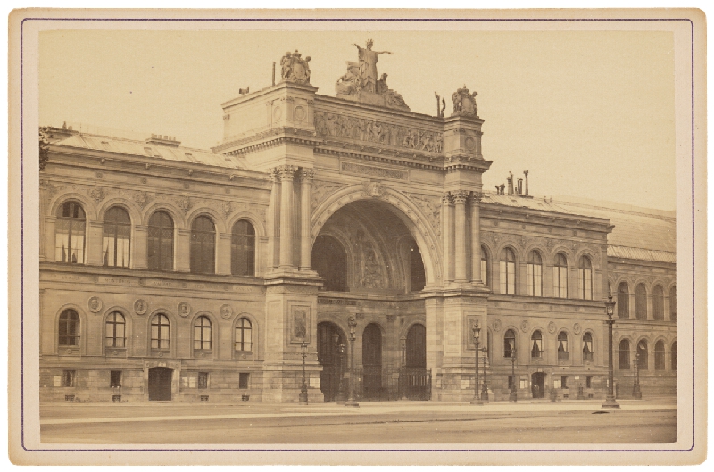 Ziegler & Cie. Éditeur – Paríž. Palác priemyslu a krásnych umení (Palais de l'Industrie et des Beaux-arts) 