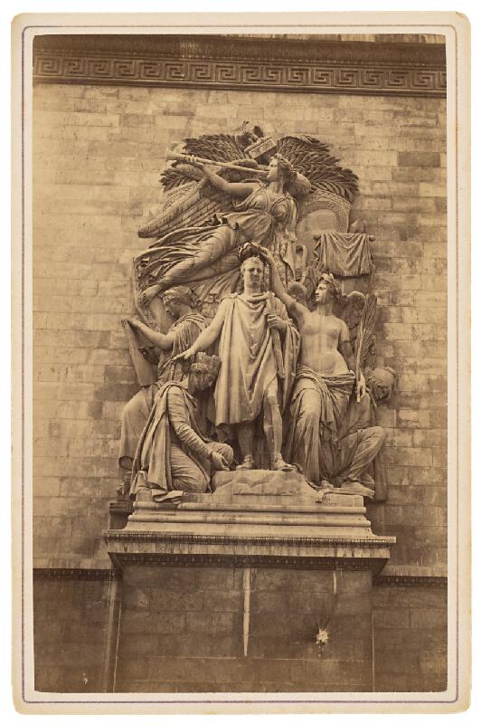 Ziegler & Cie. Éditeur – Paríž. Basreliéf na Víťaznom oblúku (Basrelief du l´Arc de Triomphe) 
