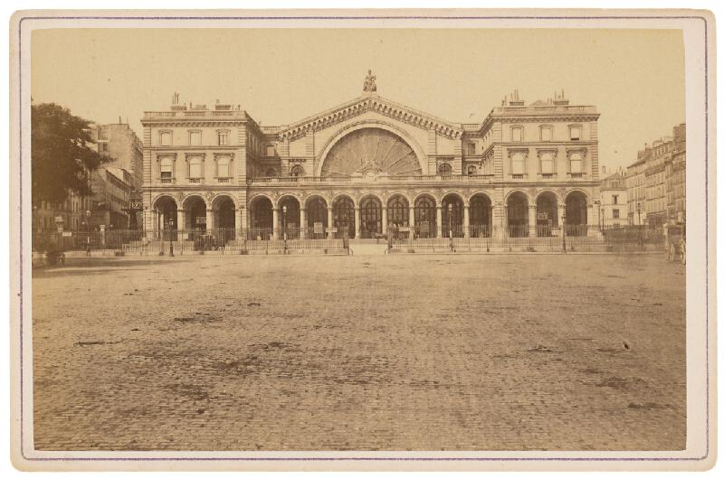 Ziegler & Cie. Éditeur – Paríž. Východná stanica (Gare de l'Est) 