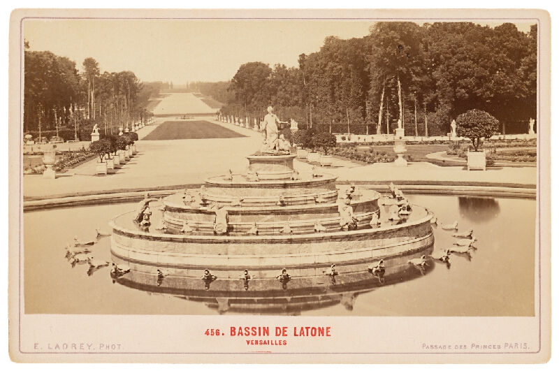 Ziegler & Cie. Éditeur, Ernest Ladrey – Paríž. Versailles. Bazén Latony (Bassin de Latone) 