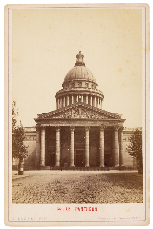 Ziegler & Cie. Éditeur, Ernest Ladrey – Paríž. Panteón (Le Patheon) 