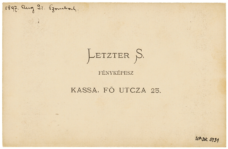 S. Letzter – Dóm sv. Alžbety v Košiciach 