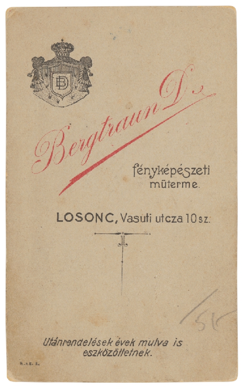 D. Bergtraun – Portrét ženy v bielych šatách (pani Dvoracek) 