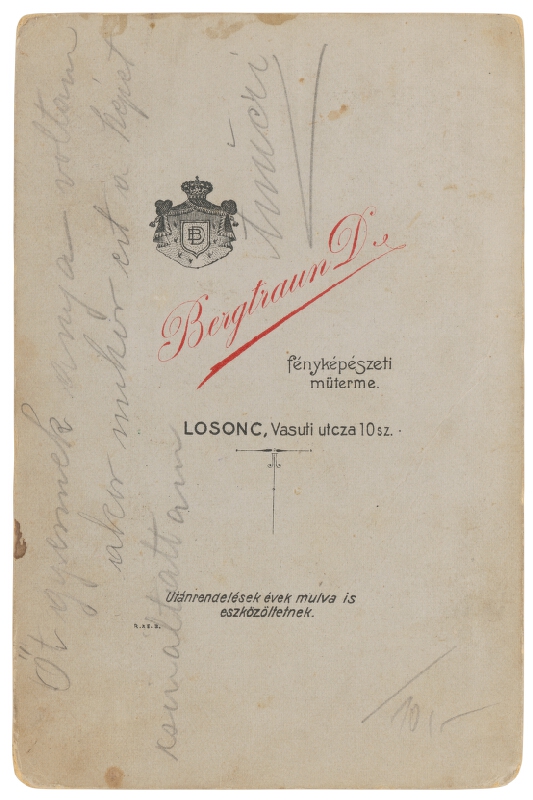 D. Bergtraun – Portrét ženy v bielych šatách (pani Dvoracek) 