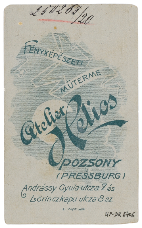Ateliér Helios (Bratislava) – Portrét muža 