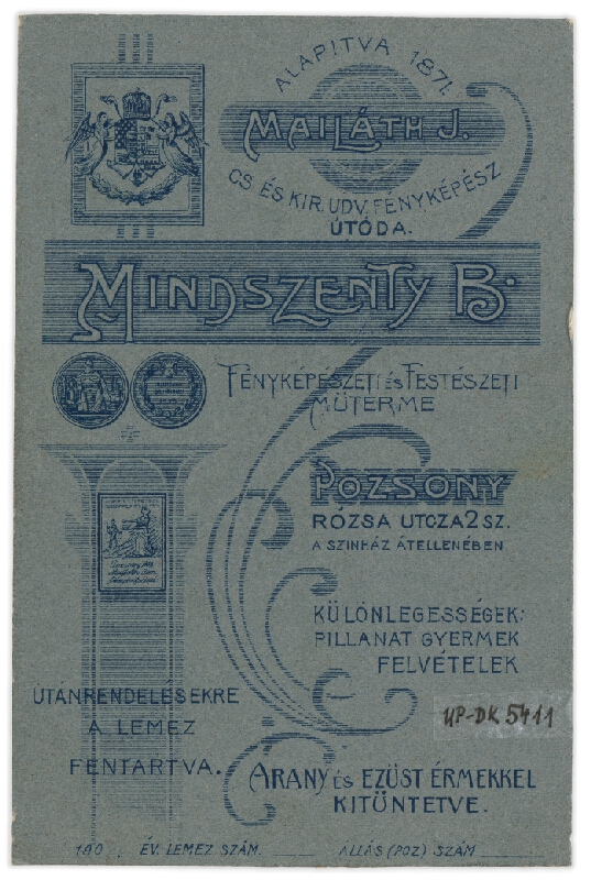 Béla Mindszenty – Portrét ženy 