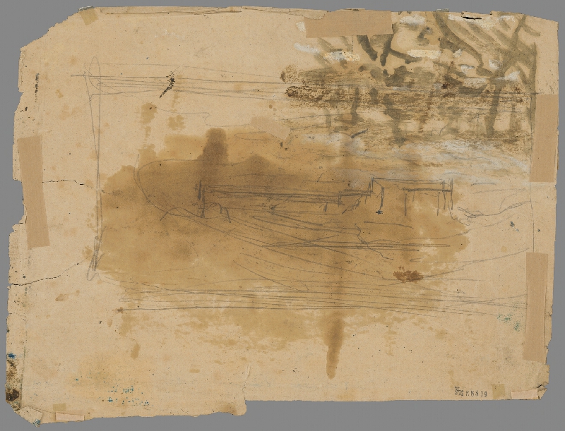 Ladislav Mednyánszky – Nálada v hnedom 