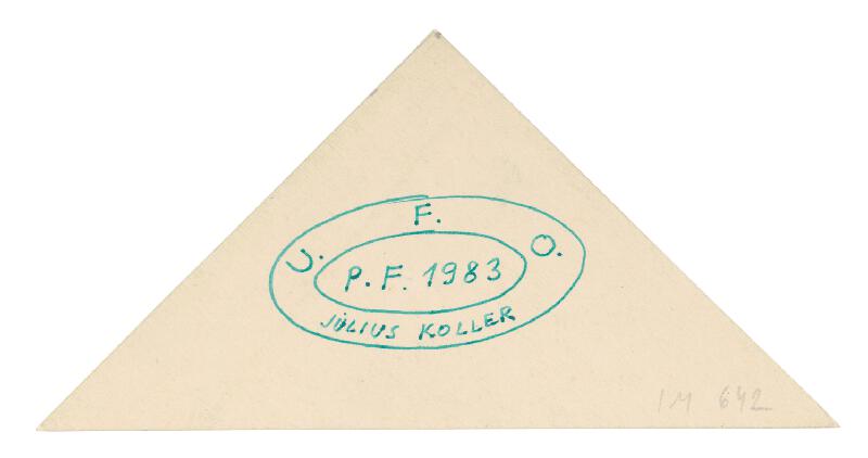 Július Koller – U.F.O. P.F. 1983 