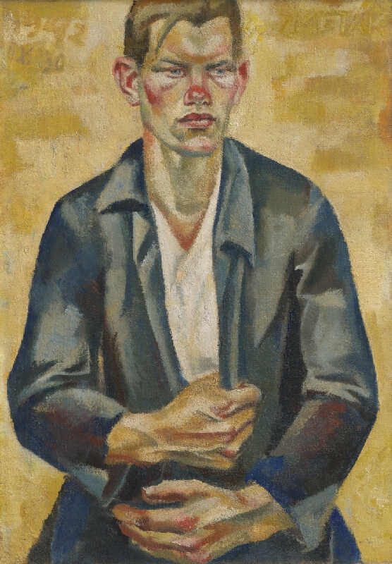 Ernest Zmeták – Portrait of Brother Ľudovít 