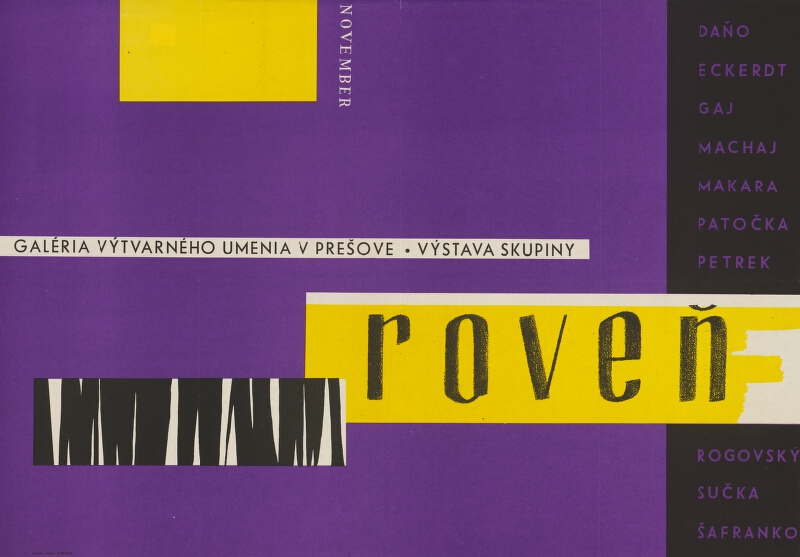 Slovenský autor – Výstava skupiny Roveň 