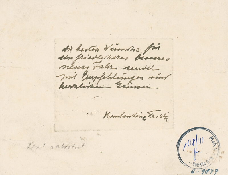 Frida Konstantin – Zimná krajina 